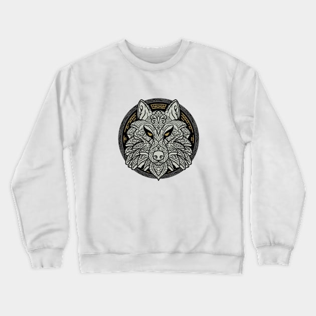 She-Wolf Crewneck Sweatshirt by TomiAx
